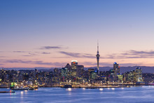Blue Hour From Mount Victoria