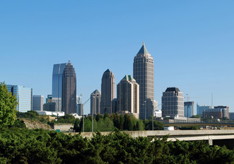Wall Mural - Skyline of Atlanta Georgia
