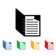 © aliyev84 - Documents icon. Documents icons universal set for web and mobile