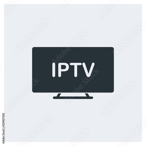 iptv icon Stock Vector | Adobe Stock