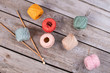 © margostock - Beautiful multi-colored yarn.
