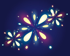 Wall Mural - fireworks