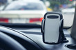© etemwanich - equipment for place smartphone in the Console front car