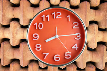 Wall Mural - clock