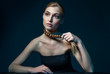 © julenochek - Woman holding braid