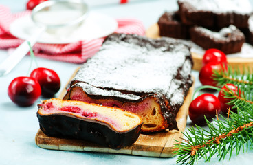 Canvas Print - Christmas cake