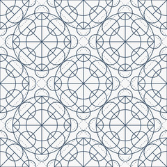 Vector Geometry Seamless Pattern