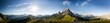 Leinwandbild Motiv Dolomites panorama