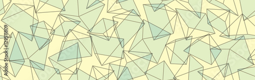 Plakat 3D geometryczny tło bezszwowy wzoru wektor Geometria wzór 3 d
