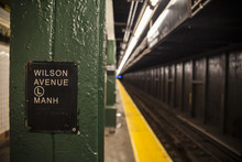 Subway Station Sign