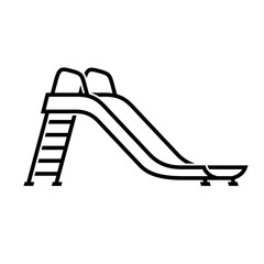 Slide playground for children icon