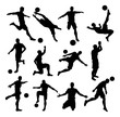 © Christos Georghiou - Soccer Footballer Silhouettes