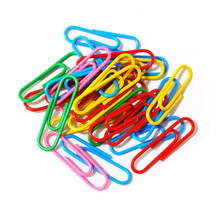 Paper Clips Isolated On White Background