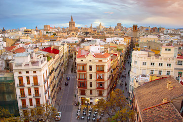 Canvas Print - Valencia Old Town, Spain