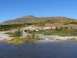Landschaft am Geysir in Island
