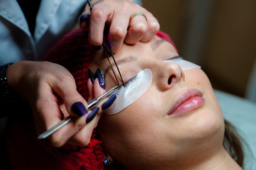 Canvas Print - Eyelash extensions