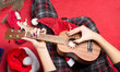 © creativefamily - girl playing ukulele for christmas