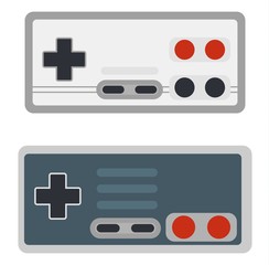 Wall Mural - Game console joystick vector illustration