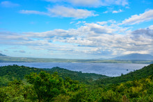 Scenic View Of Taal Volcano, Philippines, The Smallest Volcano In The World