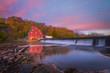 Red Mill museum sunrise in New Jersey