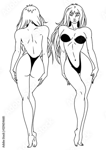 Cartoon Black And White Line Drawing Of A Furious Business | Hot Sex Picture