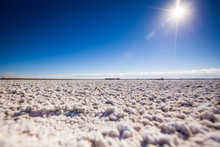 Salt Flats At Salton Sea