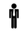 © Gstudio - businessman silhouette isolated icon vector illustration design