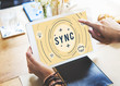Web Sync Trend Updte Networking Concept