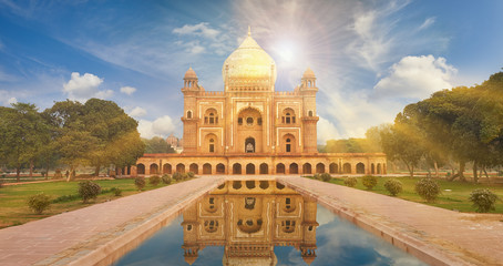 Wall Mural - Humayun Tomb New Delhi, India.