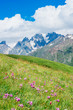 © andrii_lutsyk - Rocky Caucasus Mountains landscape near Mestia in Svaneti, Georgia