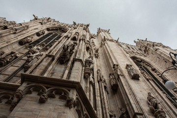 Wall Mural - detail of Duomo di Milano