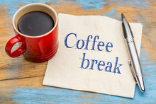 Coffee Break Napkin Concept
