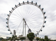 Singapore Flyer Ferris Wheel In Singapore