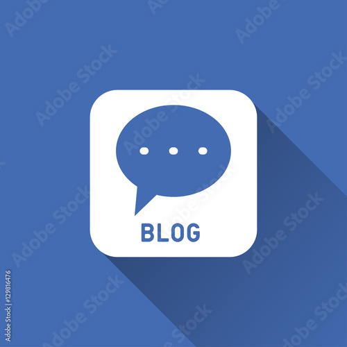 blog icon design Stock Vector | Adobe Stock