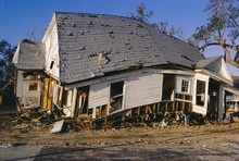 Hurricane Damage, Louisiana, USA