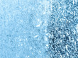 © sergofan2015 - Texture of frozen water drops cool ice glass