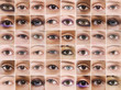 © moodboard - Closeup eyes images of women of different ethnicities
