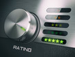 Five stars level of quality service, satisfaction, customer loya