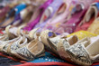 Dubai UAE Genie style sandals for sale in Bur Dubai souq in women‚Äôs and children‚Äôs sizes