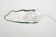 © moodboard - Closeup image of an oxygen mask isolated over white background