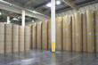 © moodboard - View of huge rolls of paper in spacious newspaper factory
