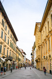 Fototapeta Niebo - PISA, ITALY - July 24, 2016. street view of Old Town Pisa Tuscan