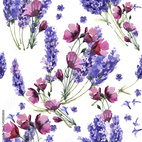 wildflower-lavender-flower-pattern