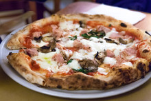Real Neapolitan Pizza Fired In A Wood Burning Oven
