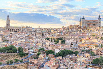 Wall Mural - View of Toledo near Madrid