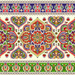 Beautiful Indian floral paisley seamless ornament print. Ethnic