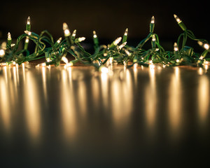 Canvas Print - Christmas lights