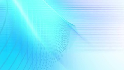 Wall Mural - vector blue waves with light showing through. streaks light abstract animation background . 4k ultra