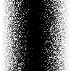 Leinwandbilder - Random circles pattern. Halftone pattern, halftone gradient with