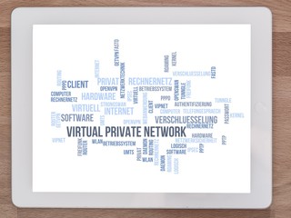 Canvas Print - Virtual Private Network